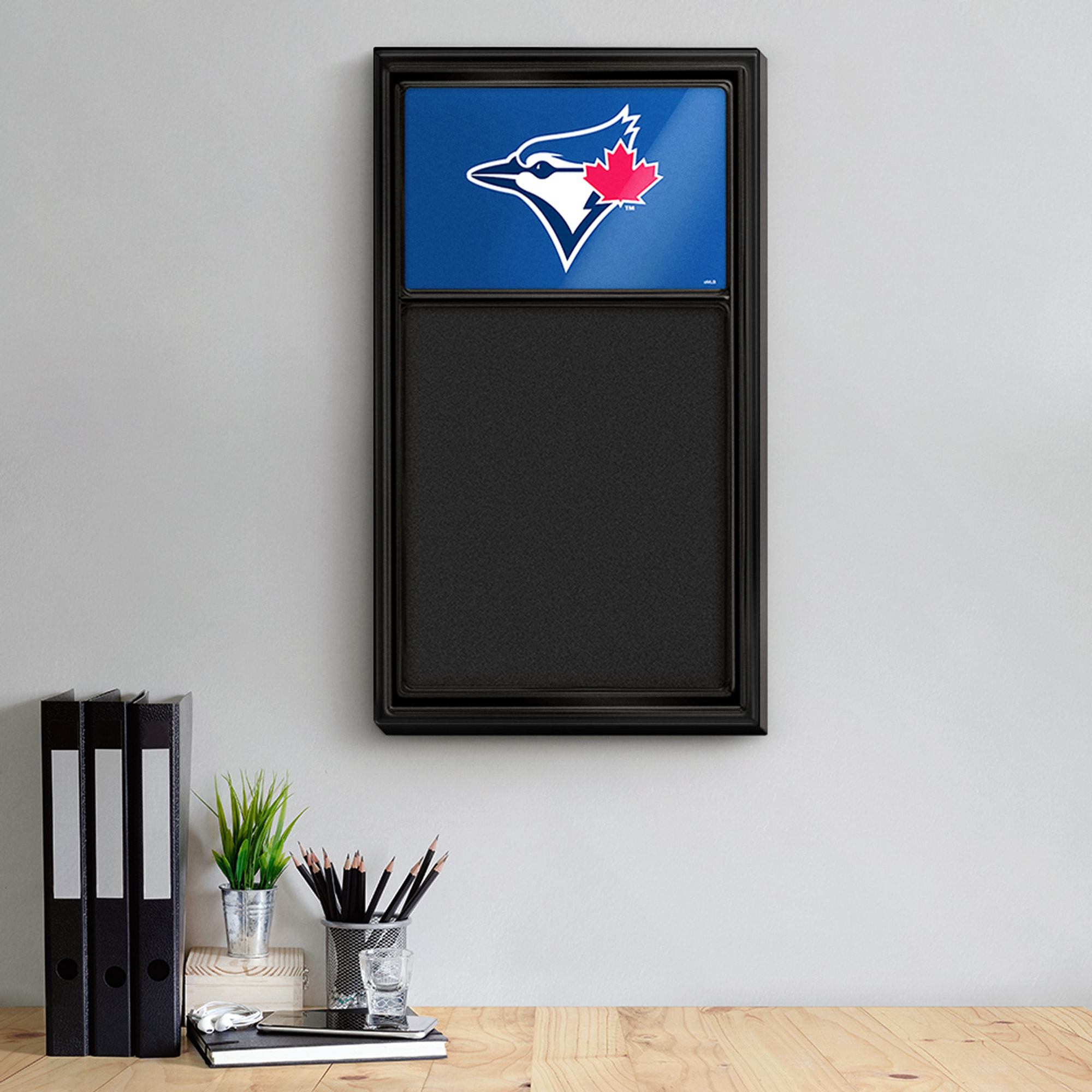 Toronto Blue Jays 31'' x 17.5'' Chalk Note Board - Image 6