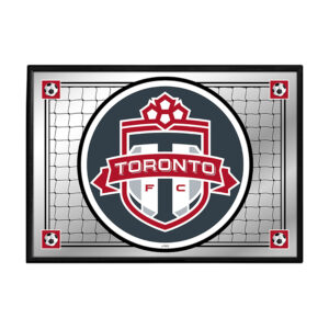 Toronto FC 27" x 19" Framed Mirrored Wall Sign