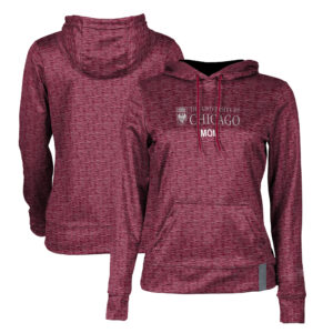 Women's ProSphere  Maroon UChicago Maroons Mom Pullover Hoodie