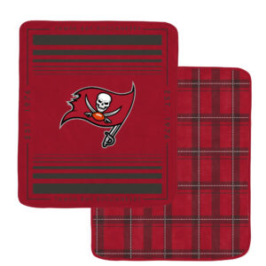 Pegasus Tampa Bay Buccaneers 60" x 70" Basic Block Double-Sided Royal Plush Blanket
