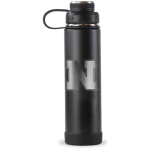 Black Nebraska Huskers 24oz. EcoVessel Boulder Bottle