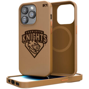 Keyscaper Charlotte Knights Burn Design iPhone Magnetic Bump Case
