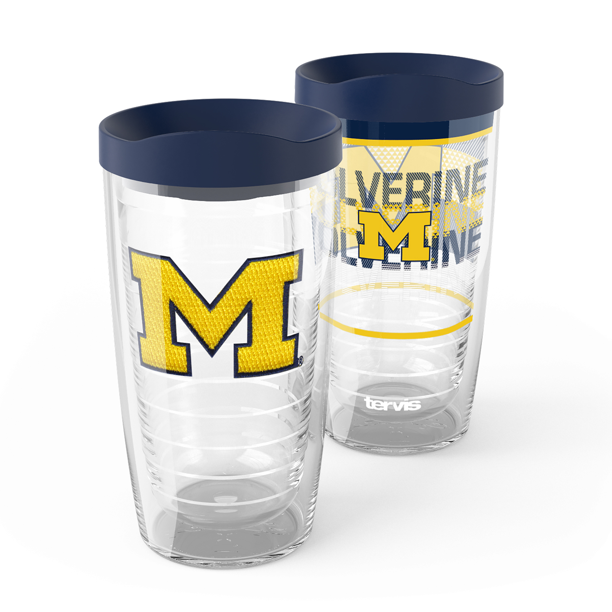 Tervis Michigan Wolverines 2-Pack 16oz. Competitor & Emblem Tumbler Set - Image 5