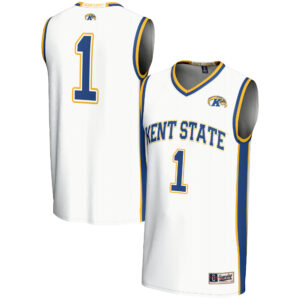 Unisex GameDay Greats White  Kent State Golden Flashes #1 Basketball Jersey