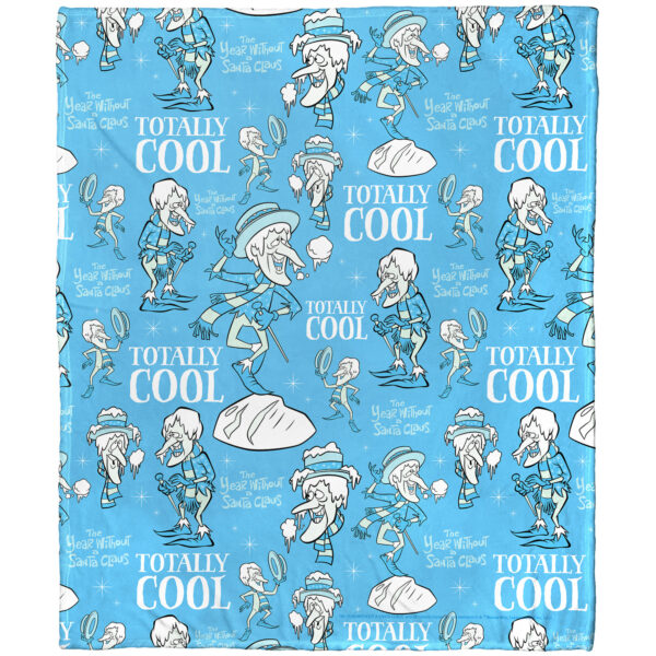 The Northwest Group The Year Without a Santa Claus 50" x 60" Holiday Silk Touch Throw Blanket