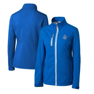 Women's Cutter & Buck  Royal Hartford Yard Goats Clique Telemark Eco Stretch Softshell Full-Zip Jacket