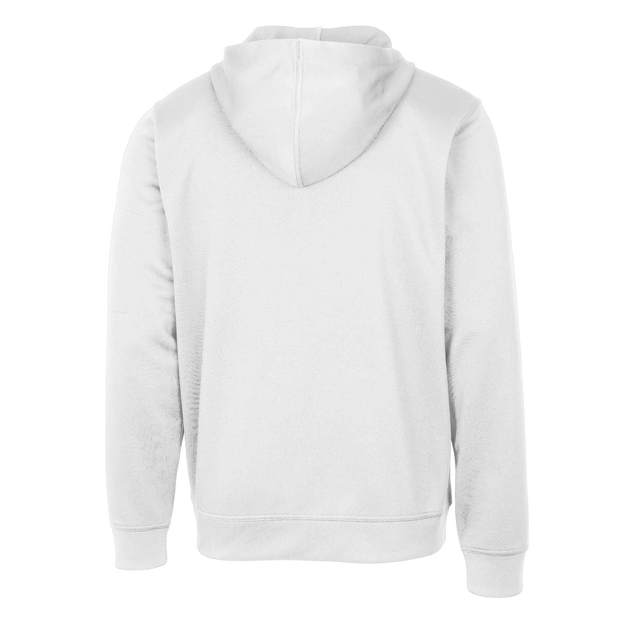 Unisex Cutter & Buck White San Antonio Missions Clique Lift Eco Performance Pullover Hoodie Sweatshirt - Image 4