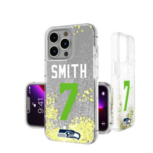 Keyscaper Geno Smith Seattle Seahawks iPhone Glitter Phone Case