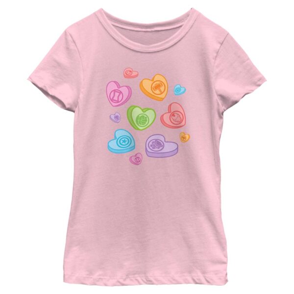 Youth Mad Engine Pink Marvel Valentine's Day T-Shirt