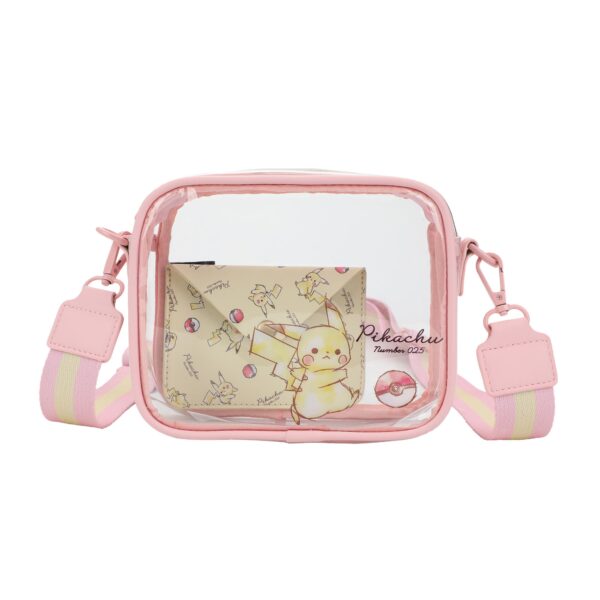 Pikachu Pokemon  Number 025 Clear Crossbody & Wallet Stadium Bag - Image 7