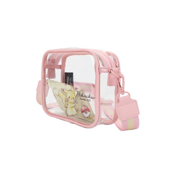 Pikachu Pokemon  Number 025 Clear Crossbody & Wallet Stadium Bag - Image 8