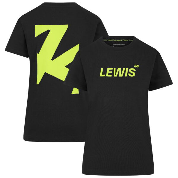 Mercedes AMG Petronas F1 Lewis Hamilton 44 T-Shirt - Womens