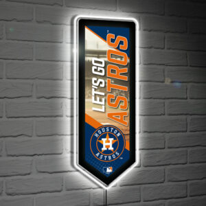 Houston Astros LED Wall Pennant
