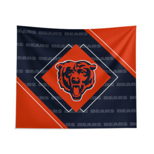 Pegasus Chicago Bears 51" x 60" Diamond Boxed Wall Tapestry