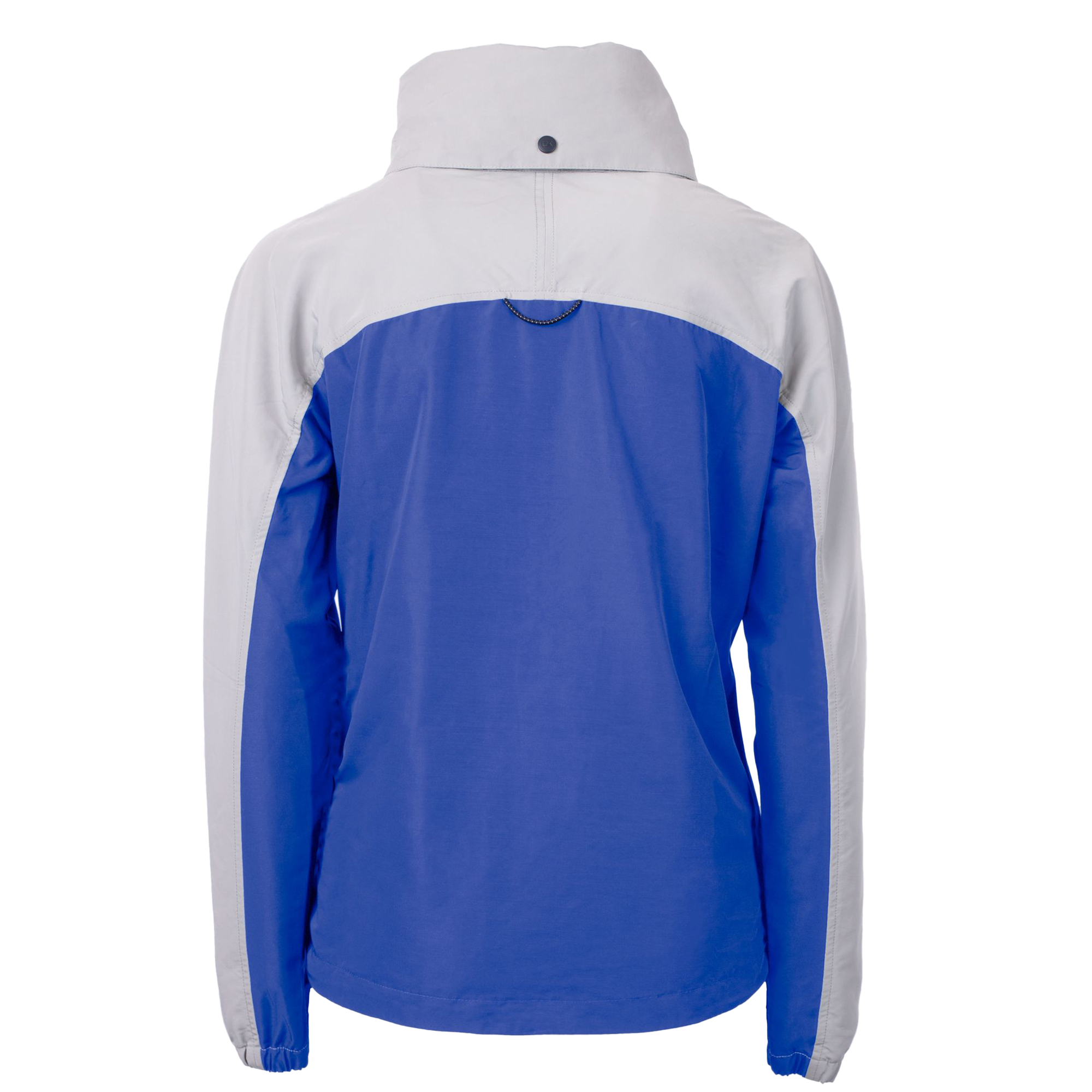 Women's Cutter & Buck Royal Atlanta Braves Charter Eco Recycled Half-Zip Anorak Jacket - Image 4