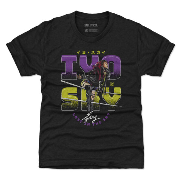 Youth 500 Level Heather Black IYO SKY Ropes T-Shirt