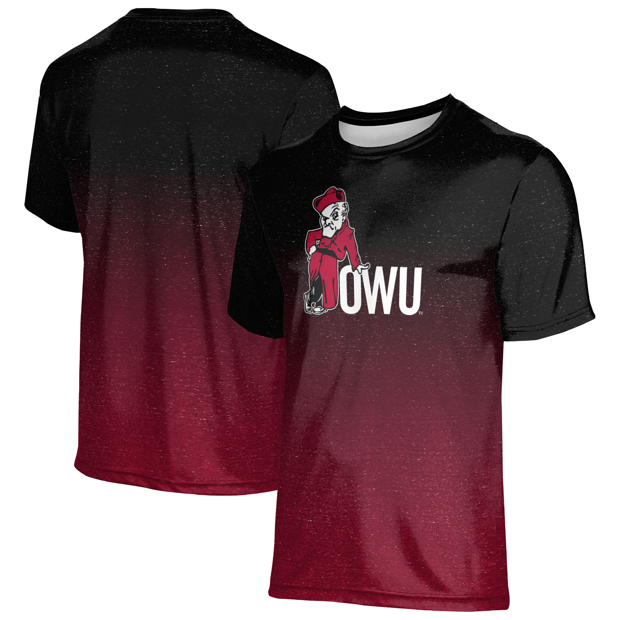 Youth ProSphere Black Ohio Wesleyan Battling Bishops 1.0 Performance T-Shirt