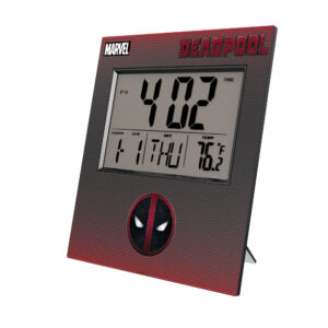 Keyscaper Deadpool Digital Desk Clock