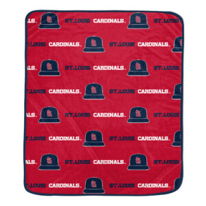 Pegasus St. Louis Cardinals 60" x 72" Repeat Logo Wordmark Ultra Soft Blanket