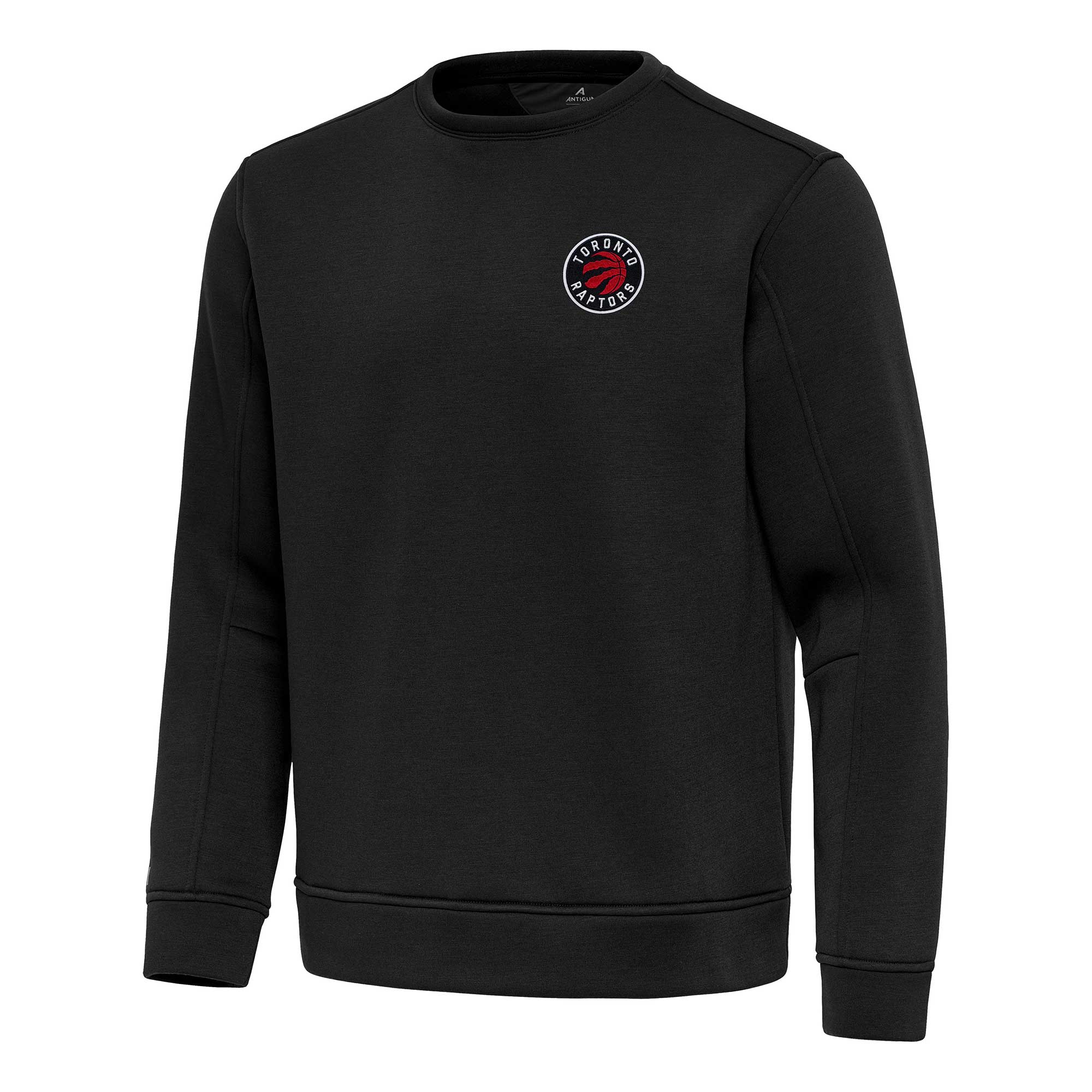 Men's Antigua Black Toronto Raptors Relevant Pullover Sweatshirt