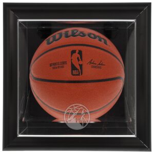 Minnesota Timberwolves Framed Black Wall-Mounted Team Logo Basketball Display Case