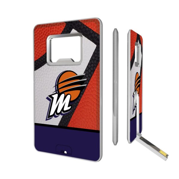 Phoenix Mercury Basketball Credit Card USB Drive & Bottle Opener