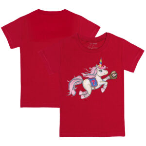 Toddler Tiny Turnip Red Philadelphia Phillies Unicorn T-Shirt