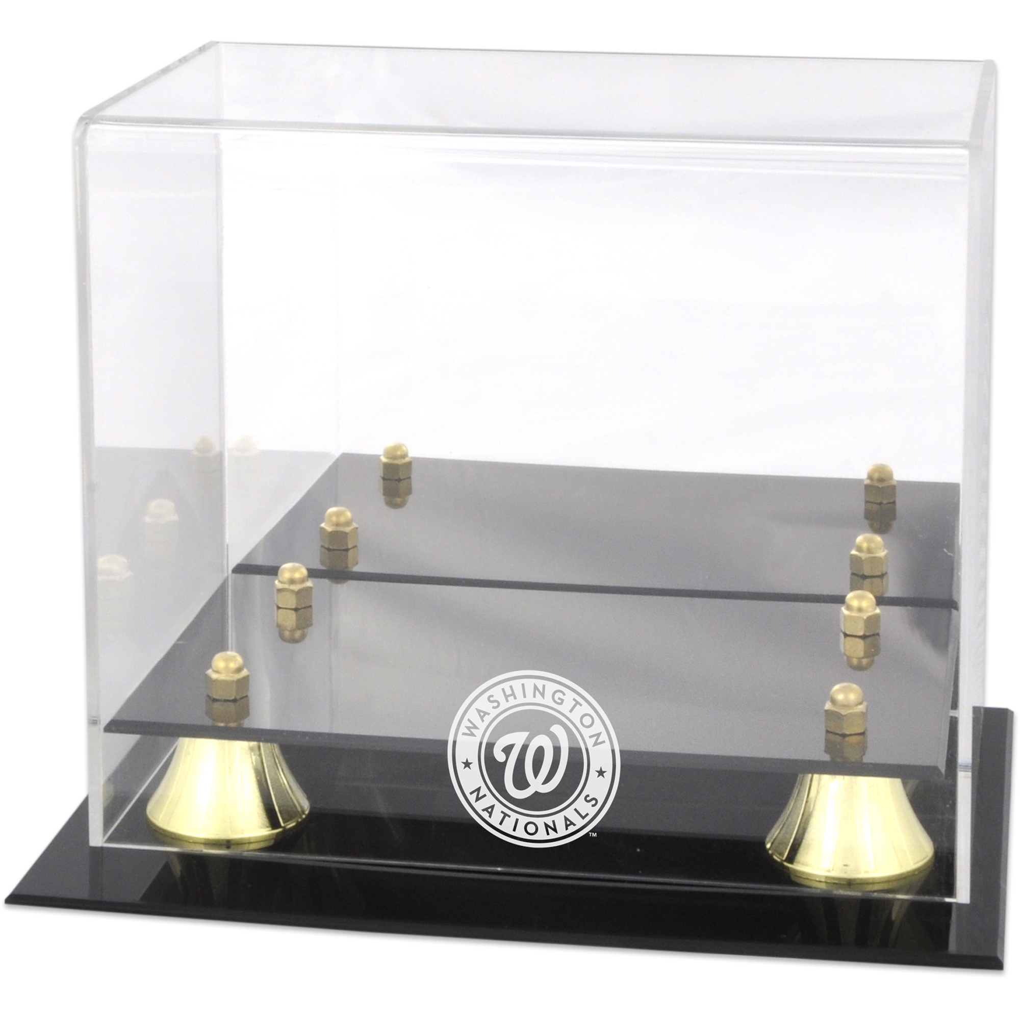 Washington Nationals Golden Classic Logo Mini Helmet Case