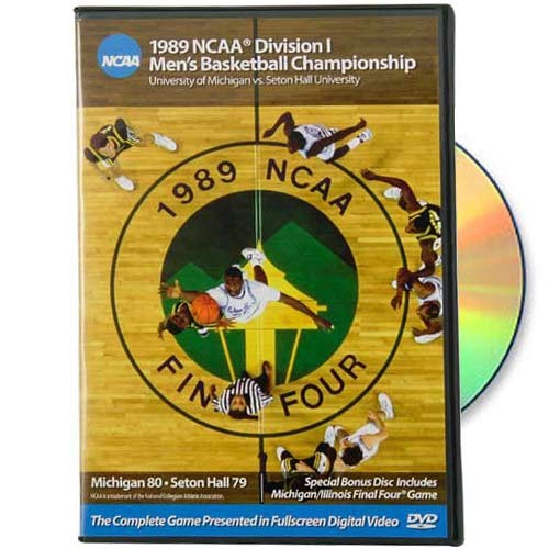 Michigan Wolverines 1989 NCAA Basketball Champions DVD