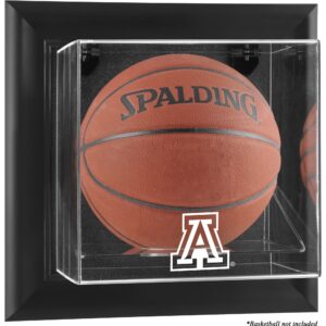 Arizona Wildcats Black Framed Wall-Mountable Basketball Display Case