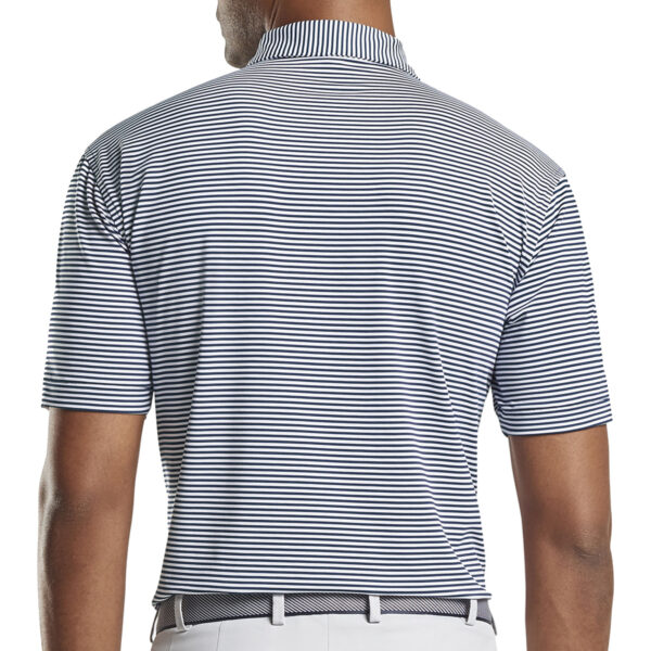 Men's Peter Millar Navy 2020 Ryder Cup Trophy Collection Jubilee Stripe Polo - Image 5