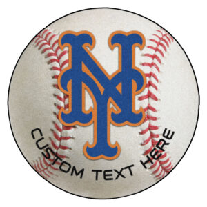 New York Mets 27'' Personalized Baseball Mat
