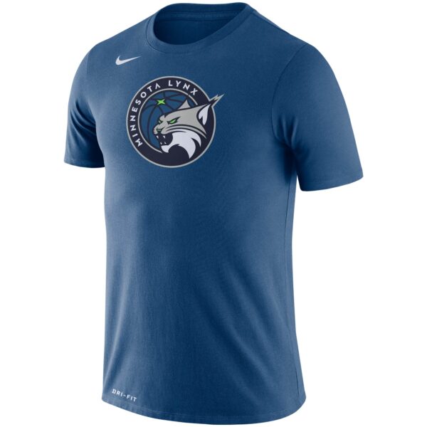 Men's Nike Blue Minnesota Lynx Logo Performance T-Shirt - Image 5