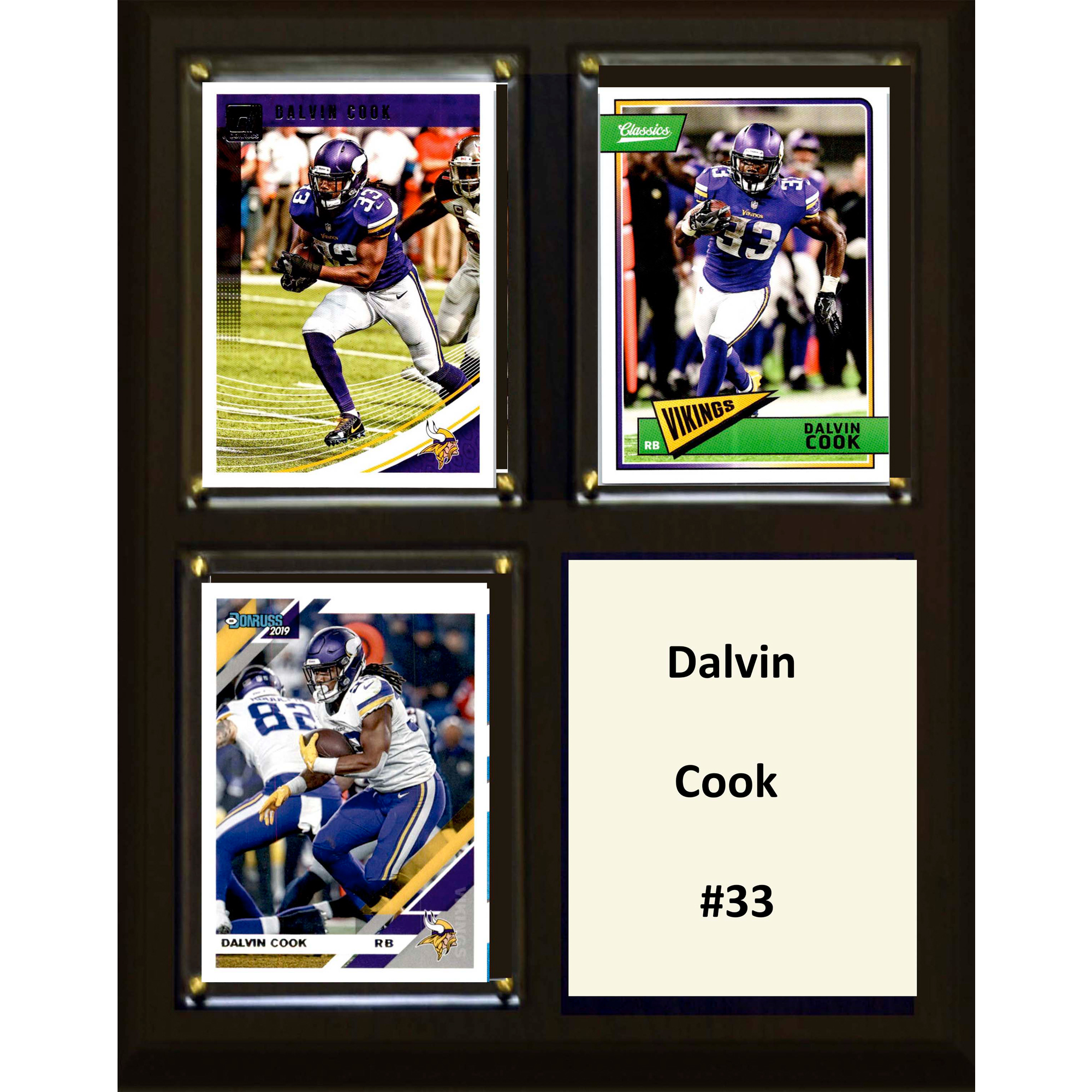 Dalvin Cook Minnesota Vikings 8'' x 10'' Plaque