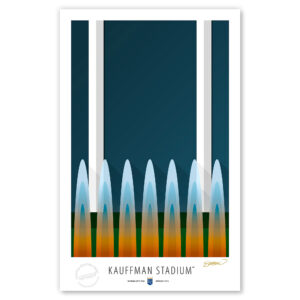 Kansas City Royals 17'' x 26'' Stadium Limited Edition Fine Art Print