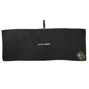 Black Vegas Golden Knights 16'' x 40'' Microfiber Golf Towel