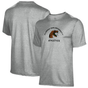 Men's Gray Florida A&M Rattlers Athletics Name Drop T-Shirt