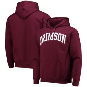 Men's Fanatics Crimson Harvard Crimson Basic Arch Pullover Hoodie