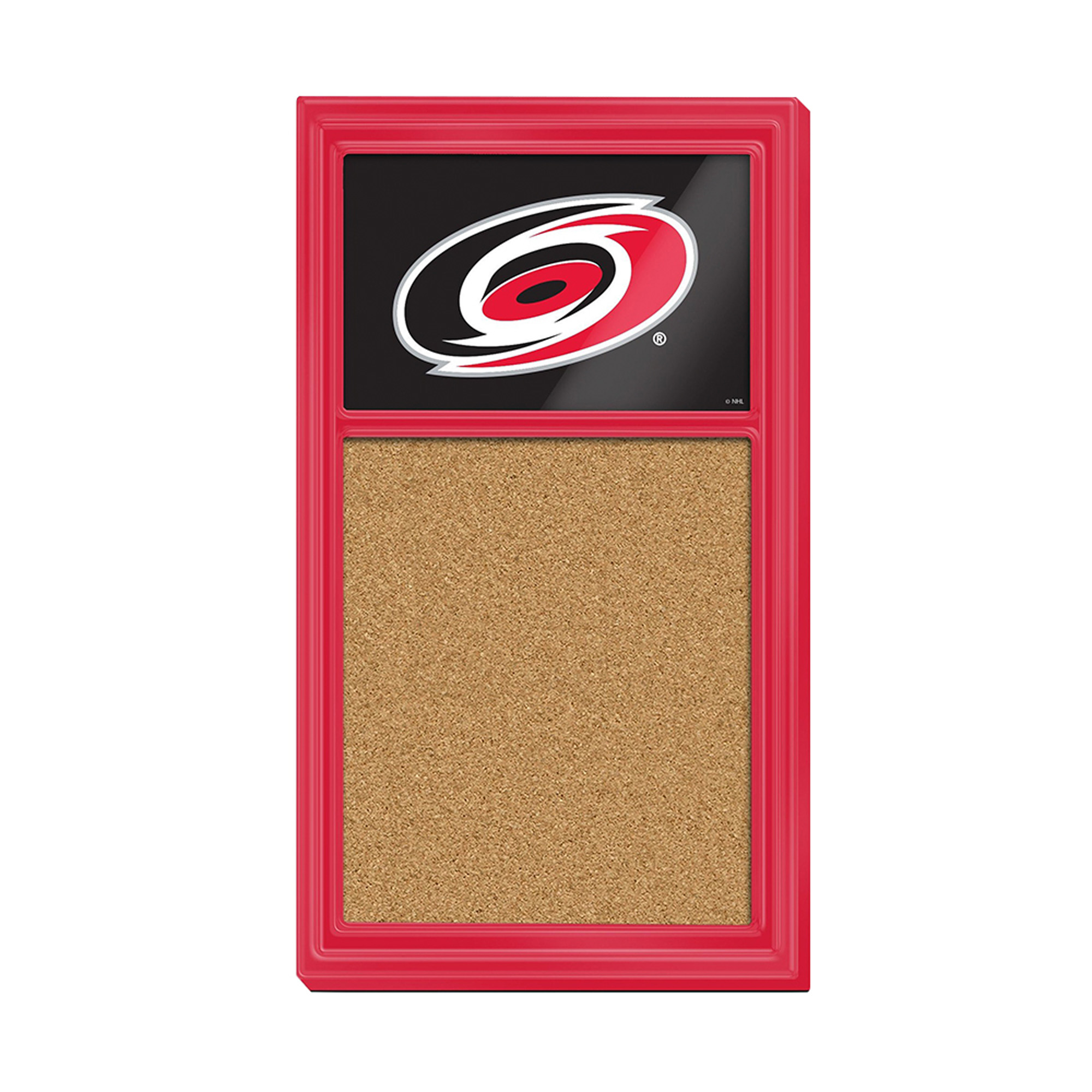 Carolina Hurricanes 31'' x 17.5'' Cork Note Board - Image 3