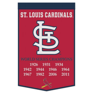 WinCraft St. Louis Cardinals 24" x 38" Championship Banner