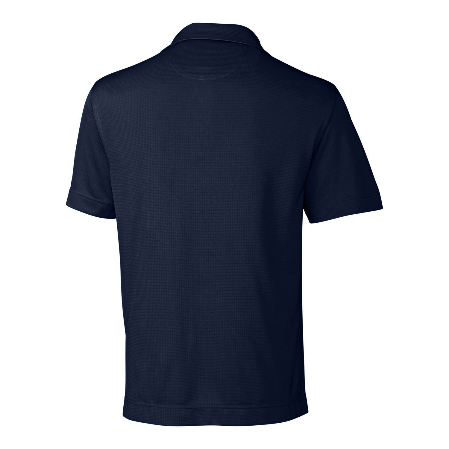 Men's Cutter & Buck Navy Denver Broncos Big & Tall DryTec Genre Textured Solid Polo - Image 4
