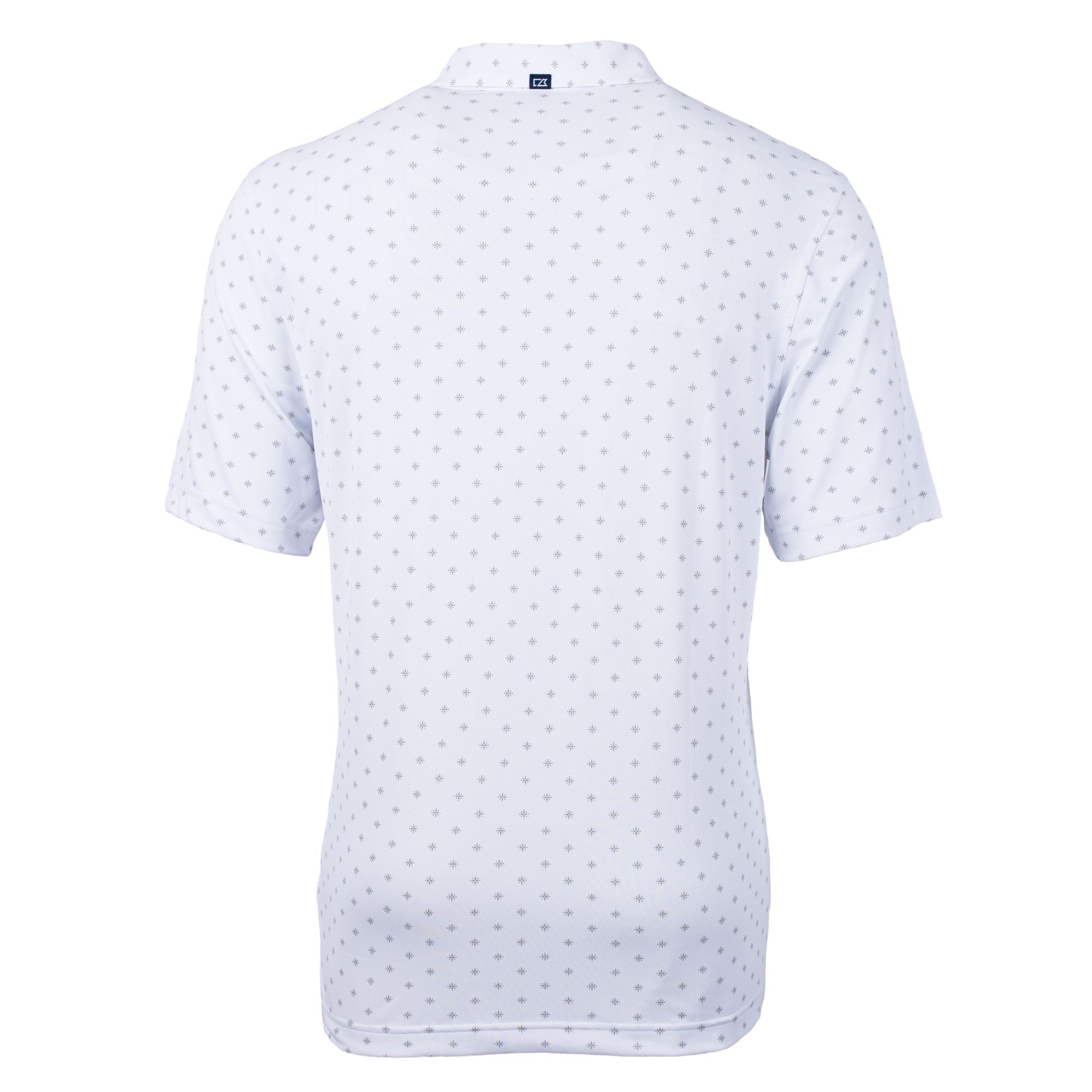 Men's Cutter & Buck White Arizona Cardinals Big & Tall Virtue Eco Pique Tile Print Recycled Polo - Image 7