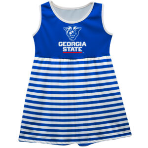 Girls Infant Blue Georgia State Panthers Tank Top Dress