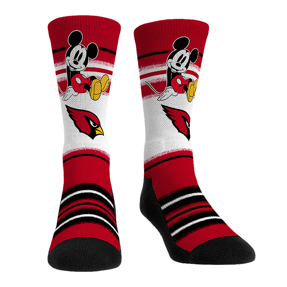 Youth Rock Em Socks Arizona Cardinals Disney Three-Pack Crew Socks Set - Image 8