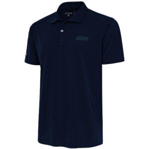 Men's Antigua Navy Seattle Seahawks Tonal Logo Tribute Big & Tall Polo