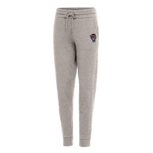Women's Antigua Oatmeal NC State Wolfpack Action Jogger Pants