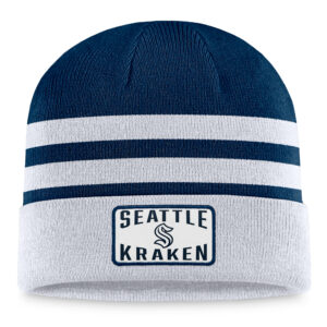 Men's Fanatics Gray Seattle Kraken Cuffed Knit Hat