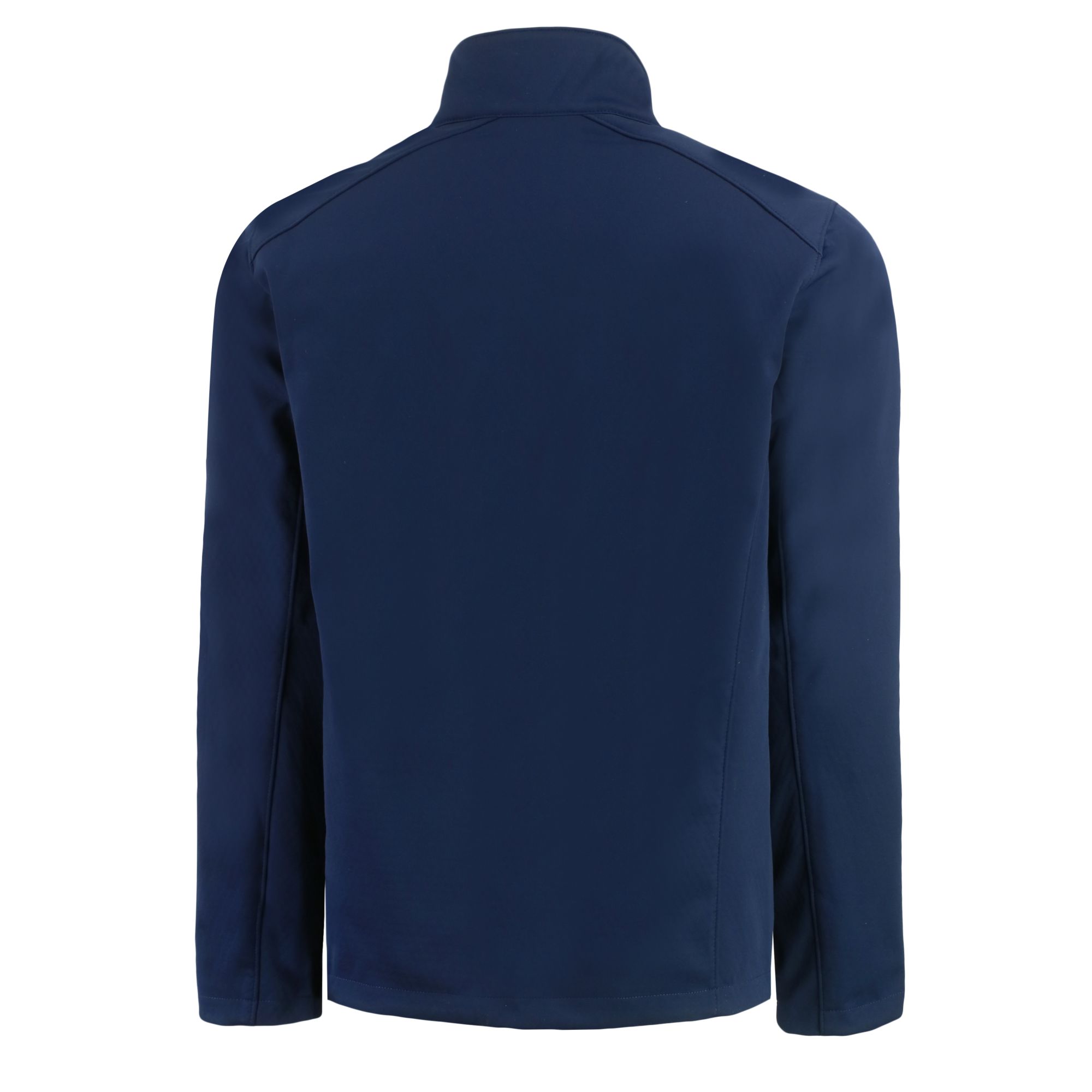 Men's Cutter & Buck Navy Seattle Mariners Evoke Eco Softshell Recycled Full-Zip Jacket - Image 7