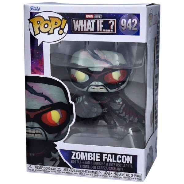 Zombie Falcon Marvel Studios: What If...Zombies!? #942 Funko Pop!