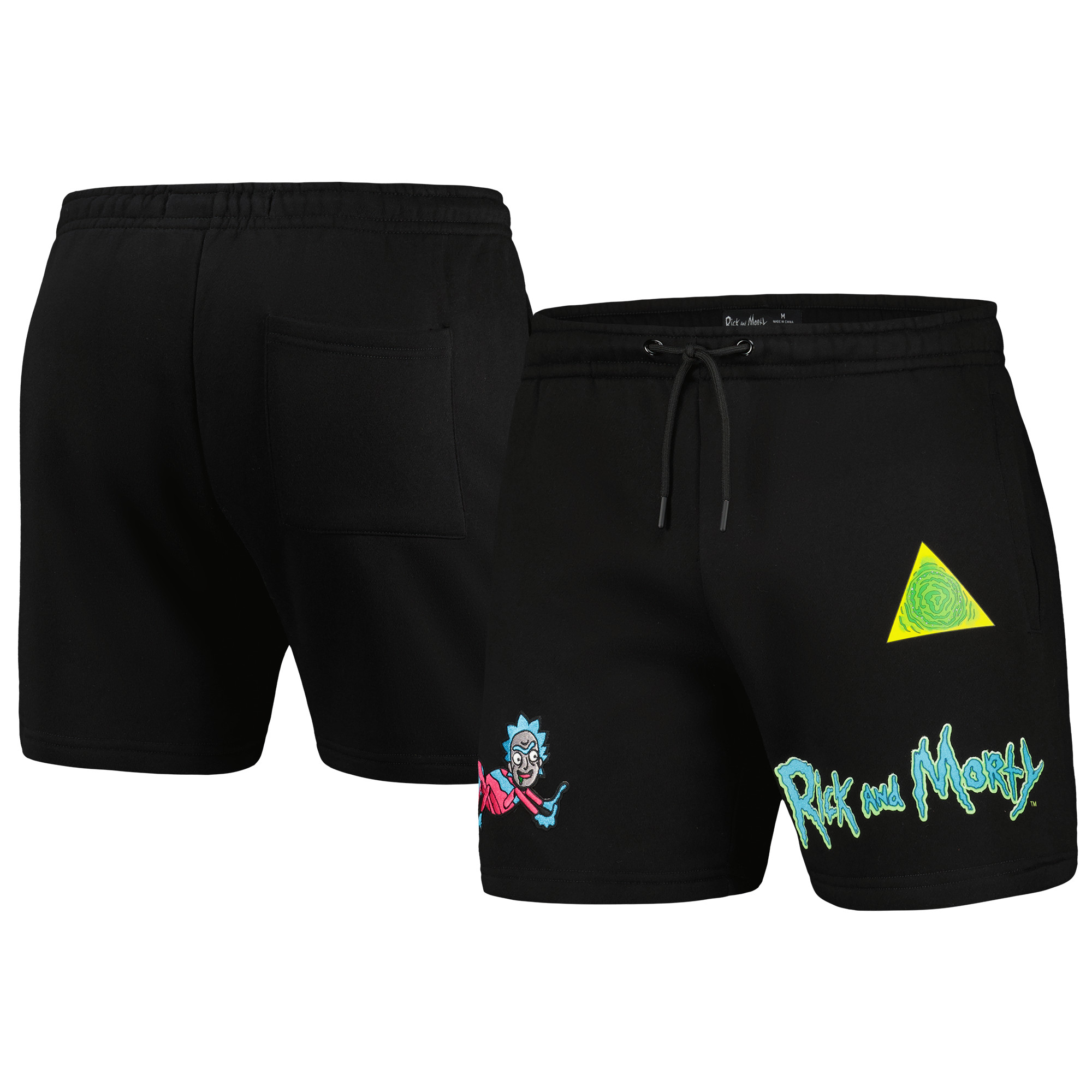 Men's Freeze Max Black Rick And Morty Shorts - Image 6